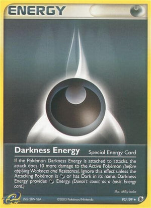 Pokemon TCG - EX Ruby & Sapphire - Darkness Energy - 93/109