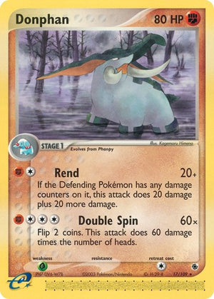 Pokemon TCG - EX Ruby & Sapphire - Donphan - 17/109