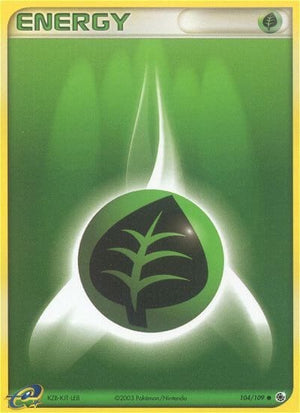 Pokemon TCG - EX Ruby & Sapphire - Grass Energy - 104/109