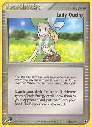 Pokemon TCG - EX Ruby & Sapphire - Lady Outing - 83/109