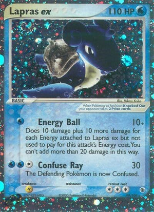 Pokemon TCG - EX Ruby & Sapphire - Lapras ex - 99/109 - Holofoil