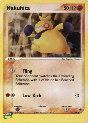 Pokemon TCG - EX Ruby & Sapphire - Makuhita - 57/109