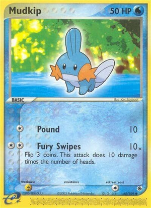 Pokemon TCG - EX Ruby & Sapphire - Mudkip - 60/109
