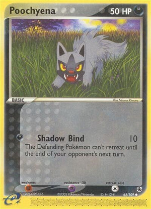 Pokemon TCG - EX Ruby & Sapphire - Poochyena - 65/109