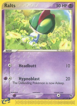 Pokemon TCG - EX Ruby & Sapphire - Ralts - 67/109