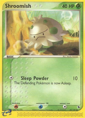 Pokemon TCG - EX Ruby & Sapphire - Shroomish - 69/109 - Reverse Holofoil