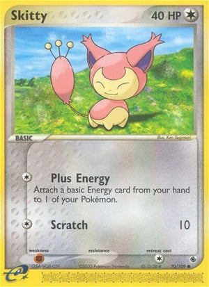 Pokemon TCG - EX Ruby & Sapphire - Skitty - 70/109