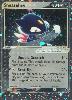 Pokemon TCG - EX Ruby & Sapphire - Sneasel ex - 103/109 - Holofoil