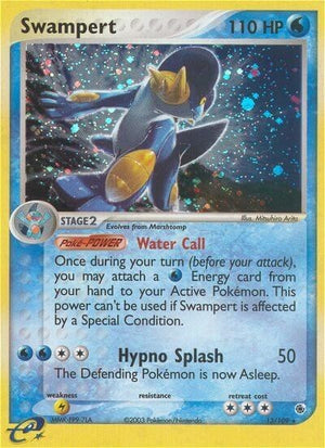 Pokemon TCG - EX Ruby & Sapphire - Swampert - 13/109 - Holofoil