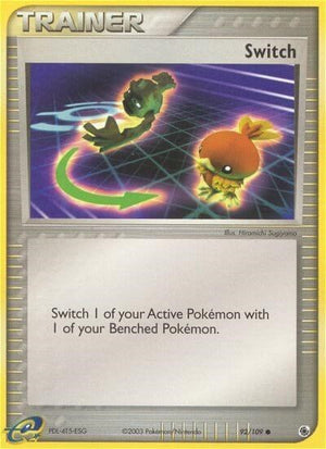 Pokemon TCG - EX Ruby & Sapphire - Switch - 92/109 - Reverse Holofoil