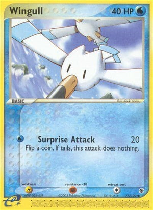 Pokemon TCG - EX Ruby & Sapphire - Wingull - 77/109