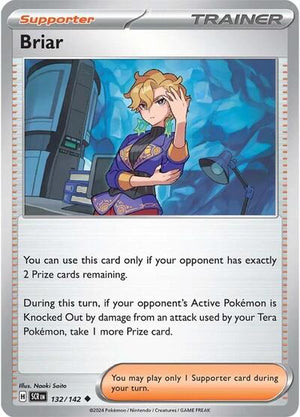 Pokemon TCG - SV07: Stellar Crown - Briar - 132/142