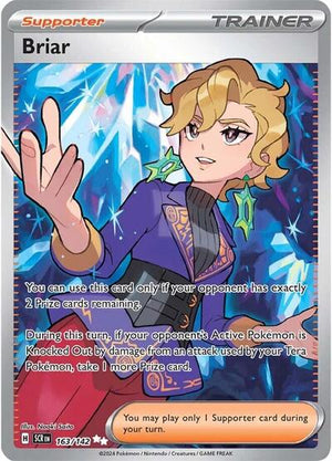 Pokemon TCG - SV07: Stellar Crown - Briar - 163/142 - Holofoil