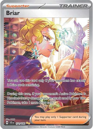 Pokemon TCG - SV07: Stellar Crown - Briar - 171/142 - Holofoil
