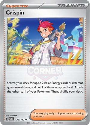 Pokemon TCG - SV07: Stellar Crown - Crispin - 133/142