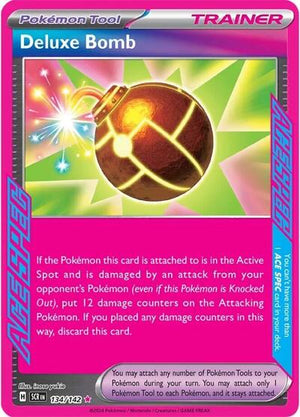 Pokemon TCG - SV07: Stellar Crown - Deluxe Bomb - 134/142 - Holofoil