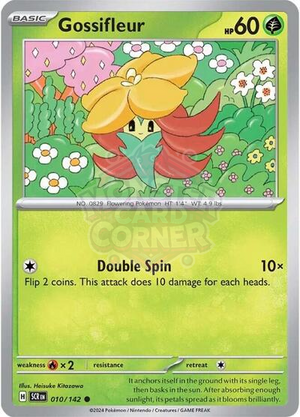 Pokemon TCG - SV07: Stellar Crown - Gossifleur - 010/142