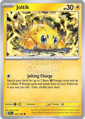 Pokemon TCG - SV07: Stellar Crown - Joltik - 050/142