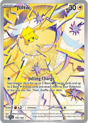 Pokemon TCG - SV07: Stellar Crown - Joltik - 150/142 - Holofoil
