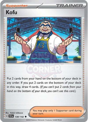 Pokemon TCG - SV07: Stellar Crown - Kofu - 138/142