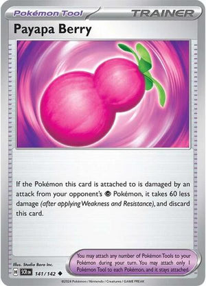 Pokemon TCG - SV07: Stellar Crown - Payapa Berry - 141/142