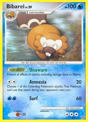 Pokemon TCG - Stormfront - Bibarel - 32/100