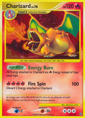 Pokemon TCG - Stormfront - Charizard - 103/100 - Holofoil