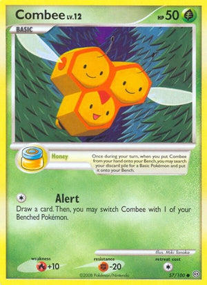 Pokemon TCG - Stormfront - Combee - 57/100 - Reverse Holofoil