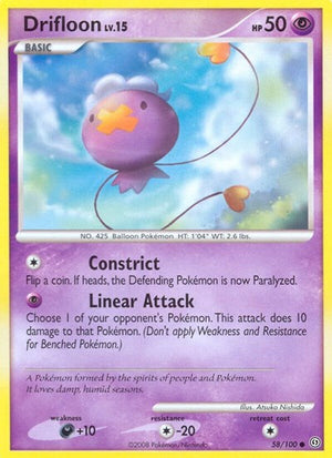 Pokemon TCG - Stormfront - Drifloon - 58/100