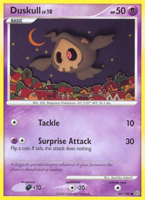 Pokemon TCG - Stormfront - Duskull - 60/100