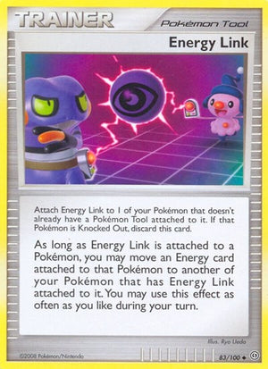 Pokemon TCG - Stormfront - Energy Link - 83/100 - Reverse Holofoil