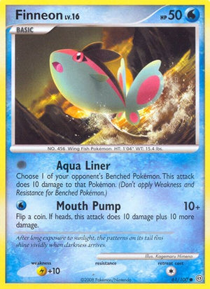 Pokemon TCG - Stormfront - Finneon - 61/100