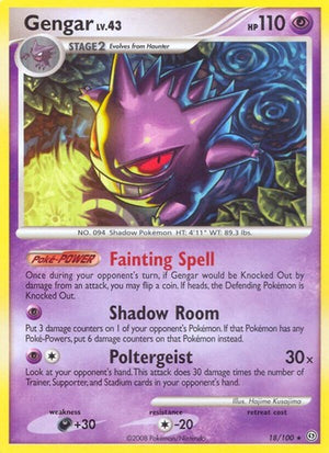 Pokemon TCG - Stormfront - Gengar - 18/100