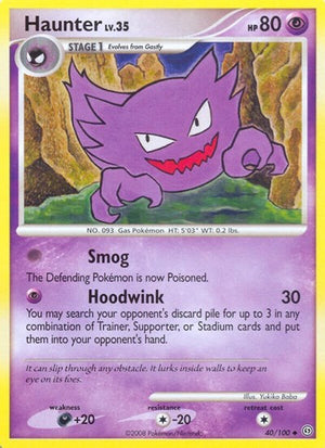 Pokemon TCG - Stormfront - Haunter - 40/100