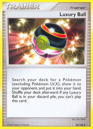 Pokemon TCG - Stormfront - Luxury Ball - 86/100 - Reverse Holofoil