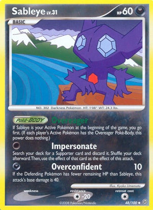 Pokemon TCG - Stormfront - Sableye - 48/100