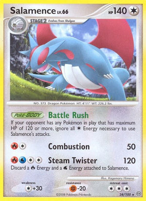 Pokemon TCG - Stormfront - Salamence - 24/100