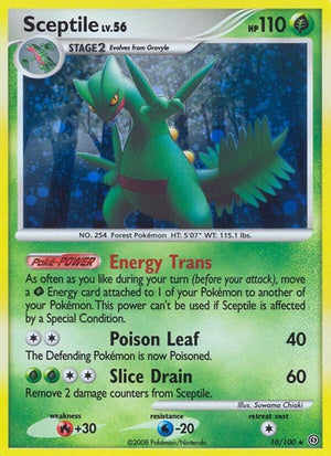 Pokemon TCG - Stormfront - Sceptile - 10/100 - Holofoil