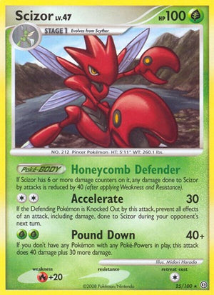 Pokemon TCG - Stormfront - Scizor - 25/100
