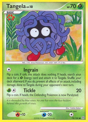 Pokemon TCG - Stormfront - Tangela - 78/100