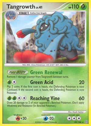 Pokemon TCG - Stormfront - Tangrowth - 29/100