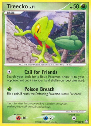 Pokemon TCG - Stormfront - Treecko - 79/100