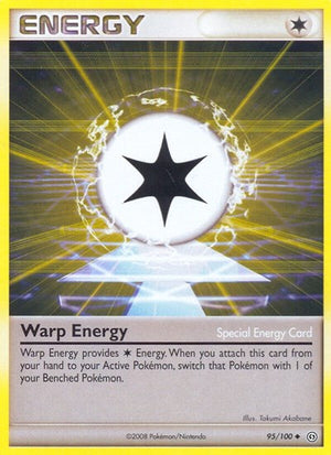 Pokemon TCG - Stormfront - Warp Energy - 95/100