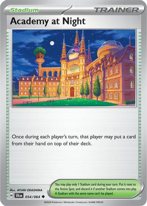 Pokemon TCG - SV: Shrouded Fable - Academy at Night - 054/064 - Reverse Holofoil