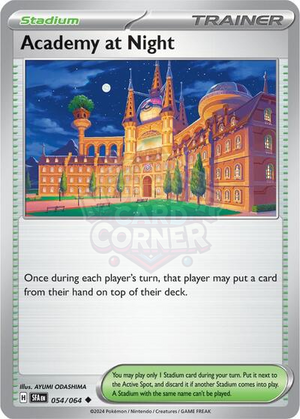 Pokemon TCG - SV: Shrouded Fable - Academy at Night - 054/064
