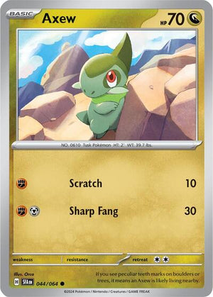 Pokemon TCG - SV: Shrouded Fable - Axew - 044/064