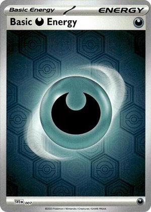 Pokemon TCG - SV: Shrouded Fable - Basic Darkness Energy - 7 - Reverse Holofoil