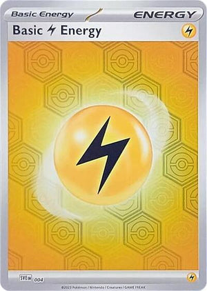 Pokemon TCG - SV: Shrouded Fable - Basic Lightning Energy - 4 - Reverse Holofoil