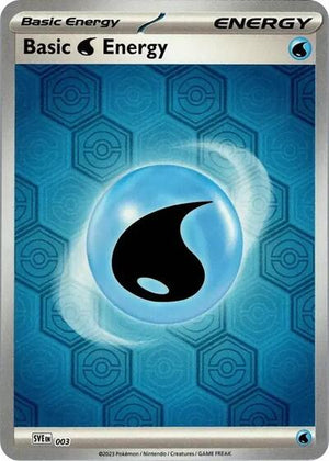 Pokemon TCG - SV: Shrouded Fable - Basic Water Energy - 3 - Reverse Holofoil