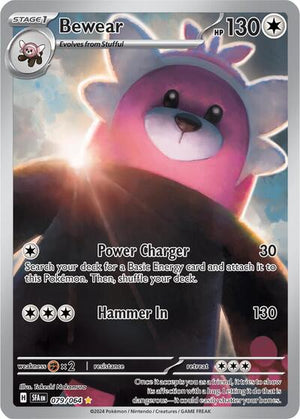 Pokemon TCG - SV: Shrouded Fable - Bewear - 079/064 - Holofoil